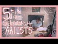 5 tips I wish I knew as a beginner self-taught artist || studying the art fundamentals