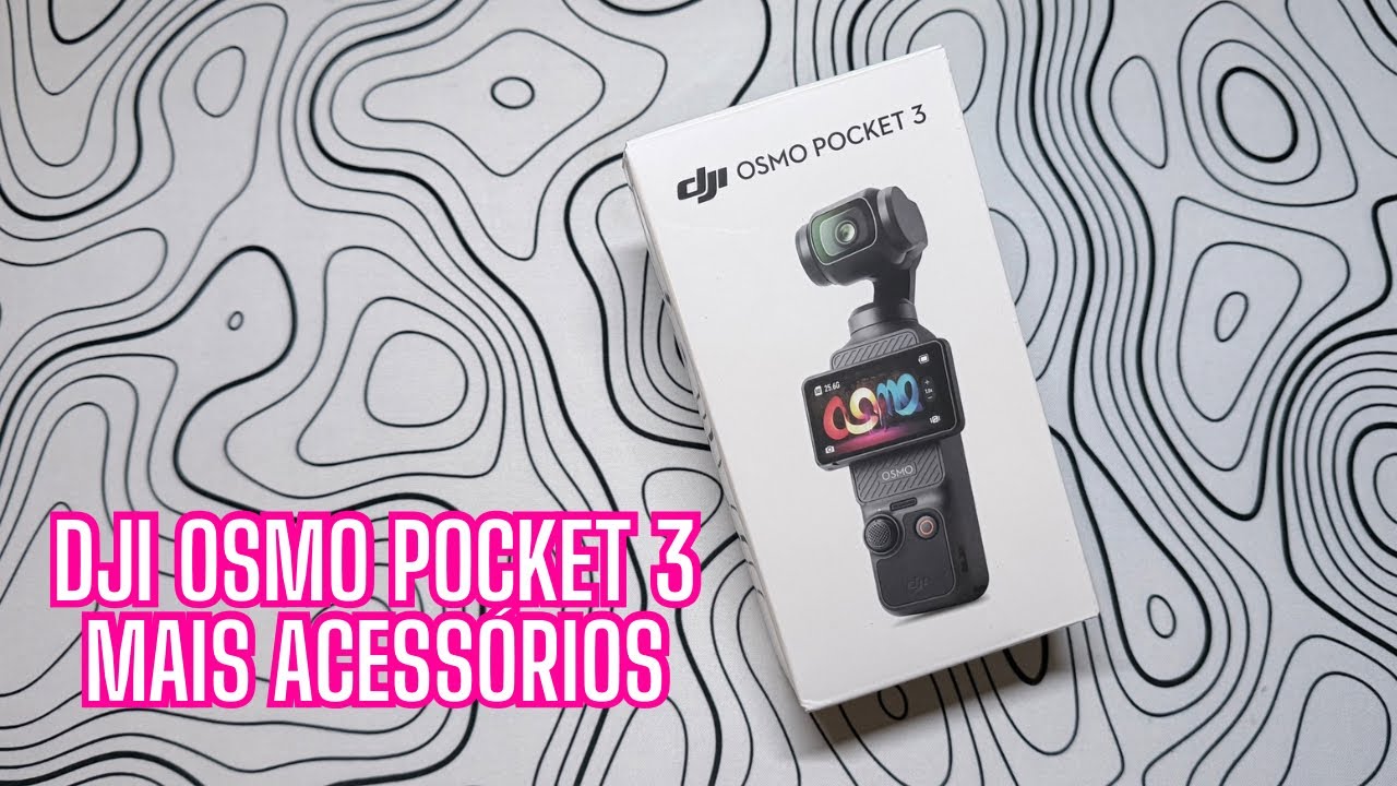 Chegou minha DJi Osmo Pocket 3 🙌