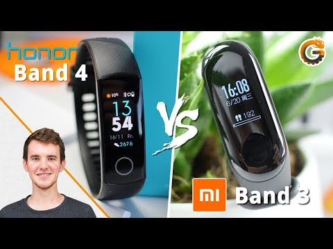 Honor Band 4 vs. Xiaomi Mi Band 3: Mit Farbdisplay zum Sieg?