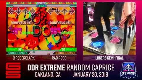 rogerclark vs RAD RODD [Losers Semi-Finals] - DDR Extreme Random Caprice @ GENESIS 5