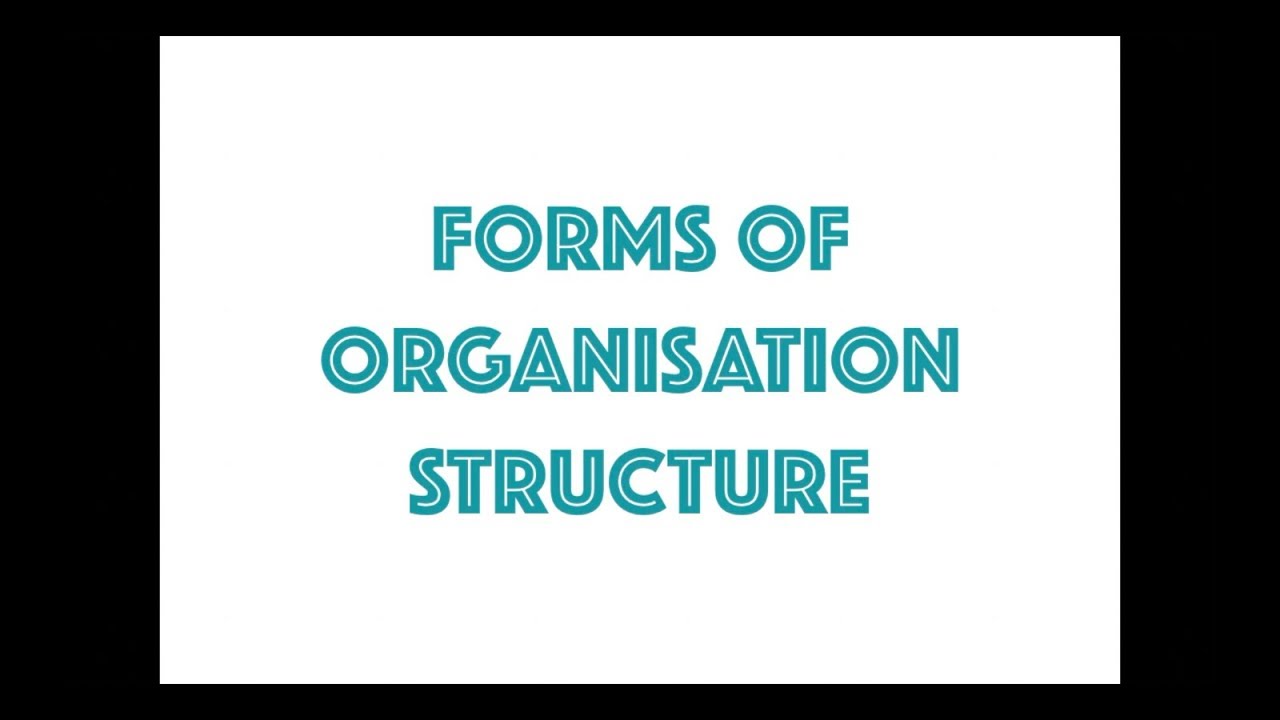 Organisation Structure - Line  Staff, Functional, Committee