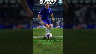 How to Sprint Boost in FC 27 ⚡The Broken Meta Trick You NEED to Learn!  #fc27 #eafc27 #shorts #yt