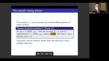The smooth closing lemma for area-preserving surface diffeomorphisms - Rohil Prasad