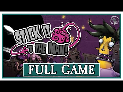 Stick it to the MAN! | Playthrough | Full Game