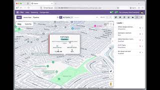 Odoo CRM Google Maps