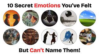 10 Secret Emotions You’ve Felt But Can’t Name 🤔