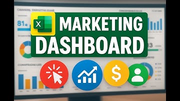 Excel Marketing Dashboard | Track KPIs with Ease Dashboard demo