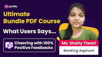 What Users Says | Guidely Bundle PDF Course | Ms. Shaily Tiwari