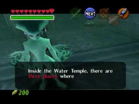 Legend of Zelda Ocarina of Time: Water Temple (part 1)