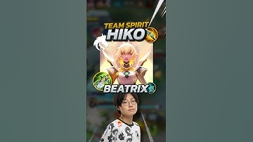 Team Spirit Hiko 78% Winrate Beatrix S37 Build! Mobile Legends #mobilelegends #mlbb #gaming