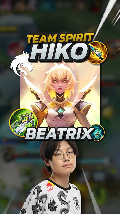 Team Spirit Hiko 78% Winrate Beatrix S37 Build! Mobile Legends #mobilelegends #mlbb #gaming