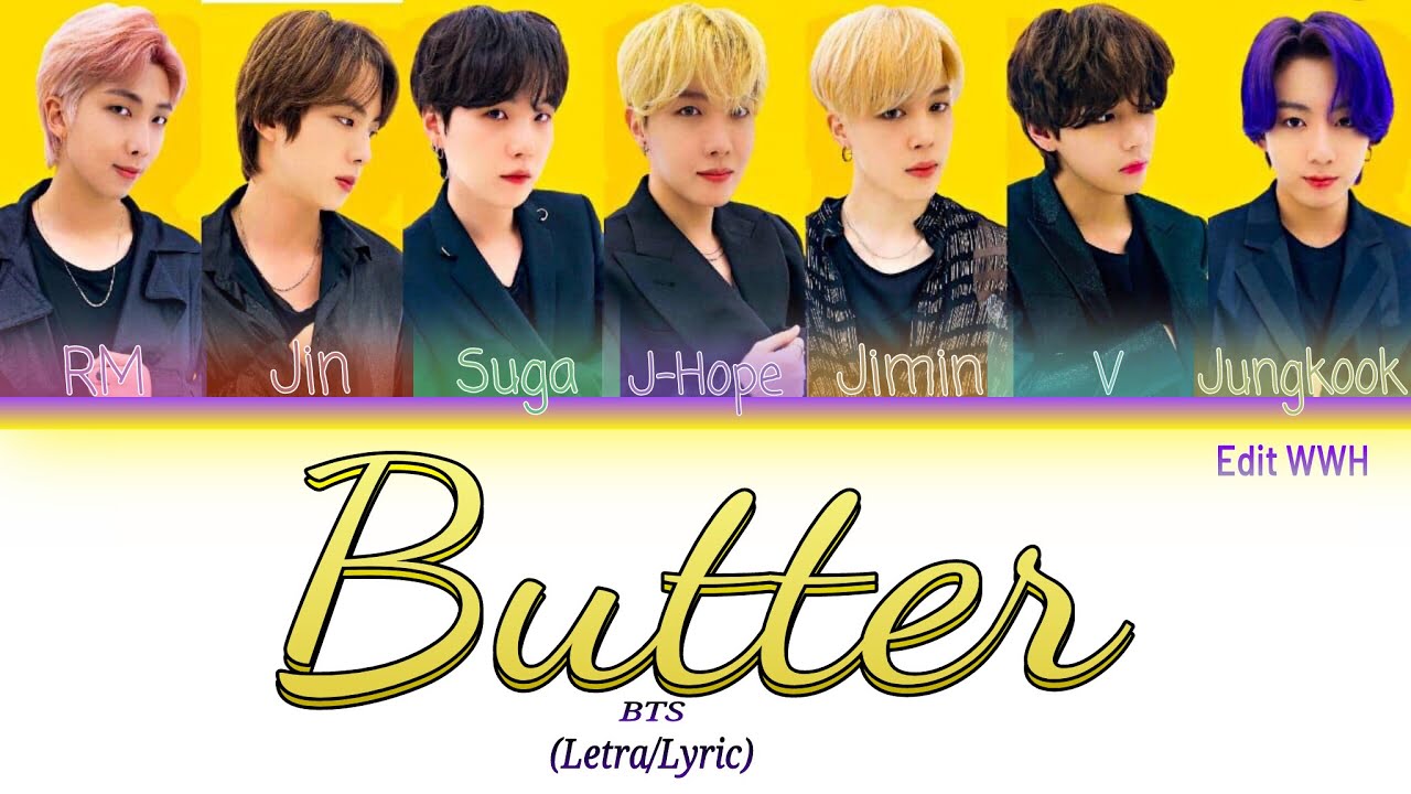 Butter lyrics BTS YouTube