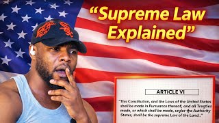 African Guy Reacts to the U S  Constitution Explained USA Reaction