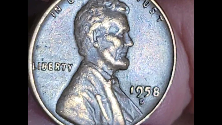 ✝️ 1958 D WHEAT CENT 🤑 586