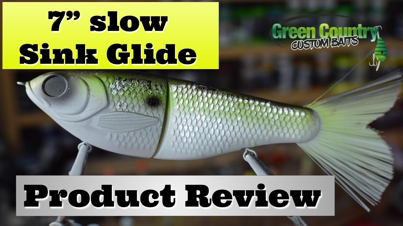 Slow Sink 7 glidebait from Alternative Lures -- A product review 