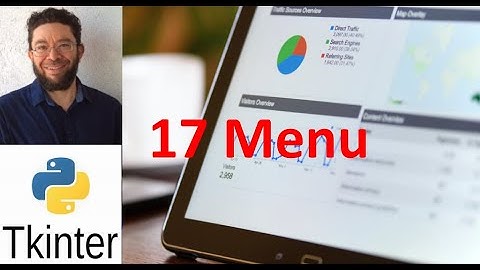 Menu - 17 - TKinter en español Python
