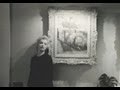 Extremely rare  marilyn monroe   poses with william goetzs art collection 1956