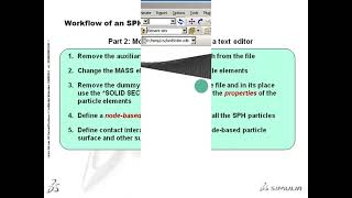 SIMULIA Abaqus - SPH Smooth Particle Hydrodynamics