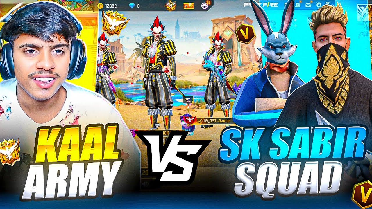 TOP 1 GLOBAL PLAYER VS 3 RED CREMINAL || GRANDMASTER PLAYER CALL ME ...
