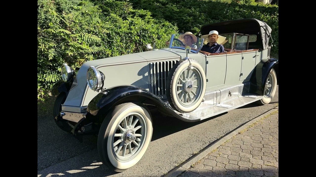 Renault 40 cv , arrivée à l'Orgère