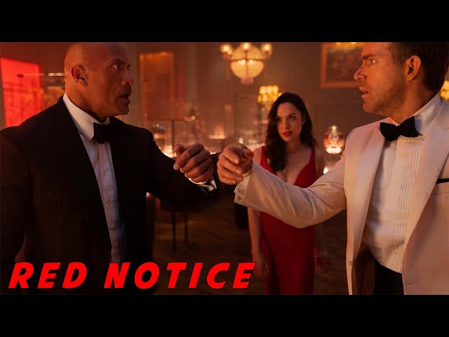 Red Notice 2021 Movie | Dwayne Johnson, Ryan Reynolds, Gal Gadot | Red Notice 2021 Movie Full Review class=