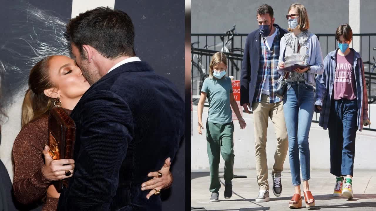 Jennifer Garner Joins Ben Affleck & Jennifer Lopez While TrickOr
