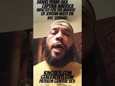 DANIEL PENNY AKA CAPTAIN AMERICA INDICTED FOR THE MURDER OF JORDAN NELLY ON NYC SUBWAY #shorts