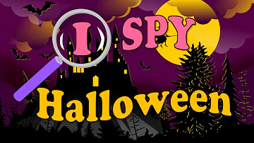 I Spy With My Little Eye Halloween Game - Educational Games, Puzzles And Riddles For Kids
