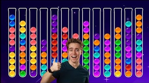 Ball Sort Puzzle - Level 10 - 15 Complete Walkthrough 