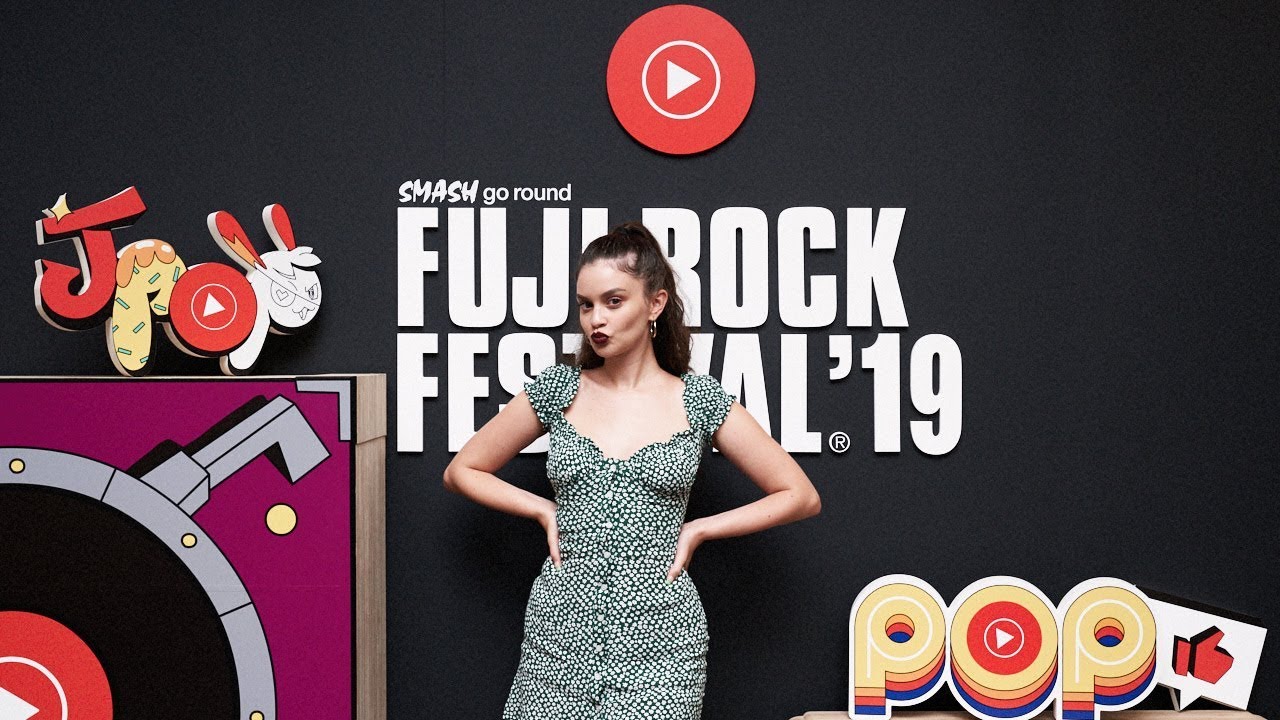 SABRINA CLAUDIO FUJI ROCK FESTIVAL ‘19 OFFICIAL INTERVIEW