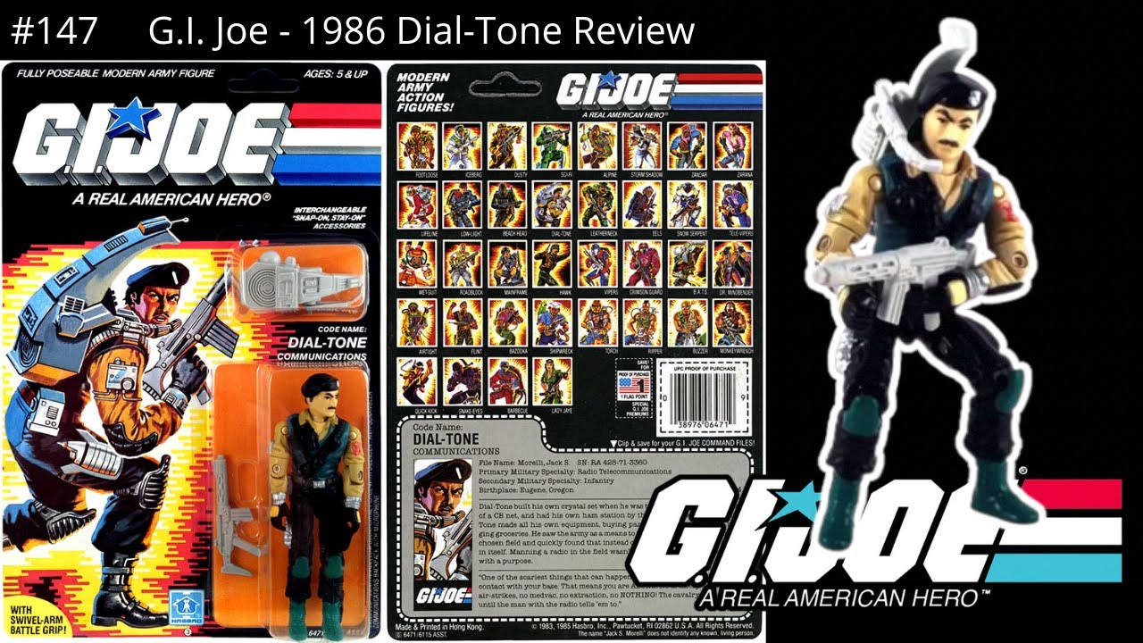 G. I. Joe - 1986 Dial Tone Review