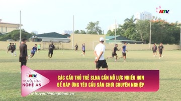 Các cầu thủ trẻ SLNA cần nỗ lực nhiều hơn để đáp ứng yêu cầu sân chơi chuyên nghiệp | NTV