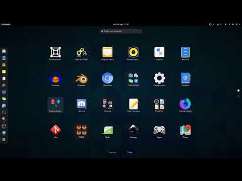 Creating a folder by dragging app icons
