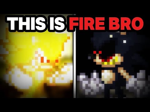 SONIC EXE VS FLEETWAY SONIC IS WILD BRO!!