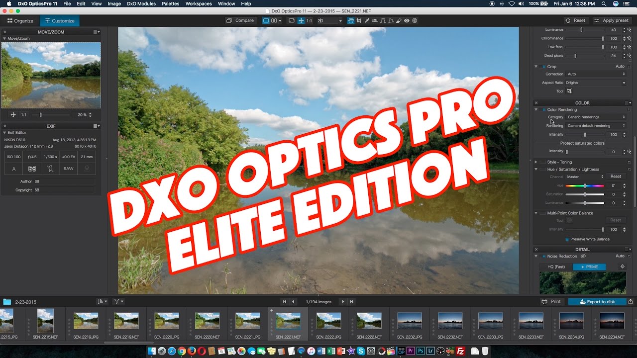 dxo optics pro 11 update