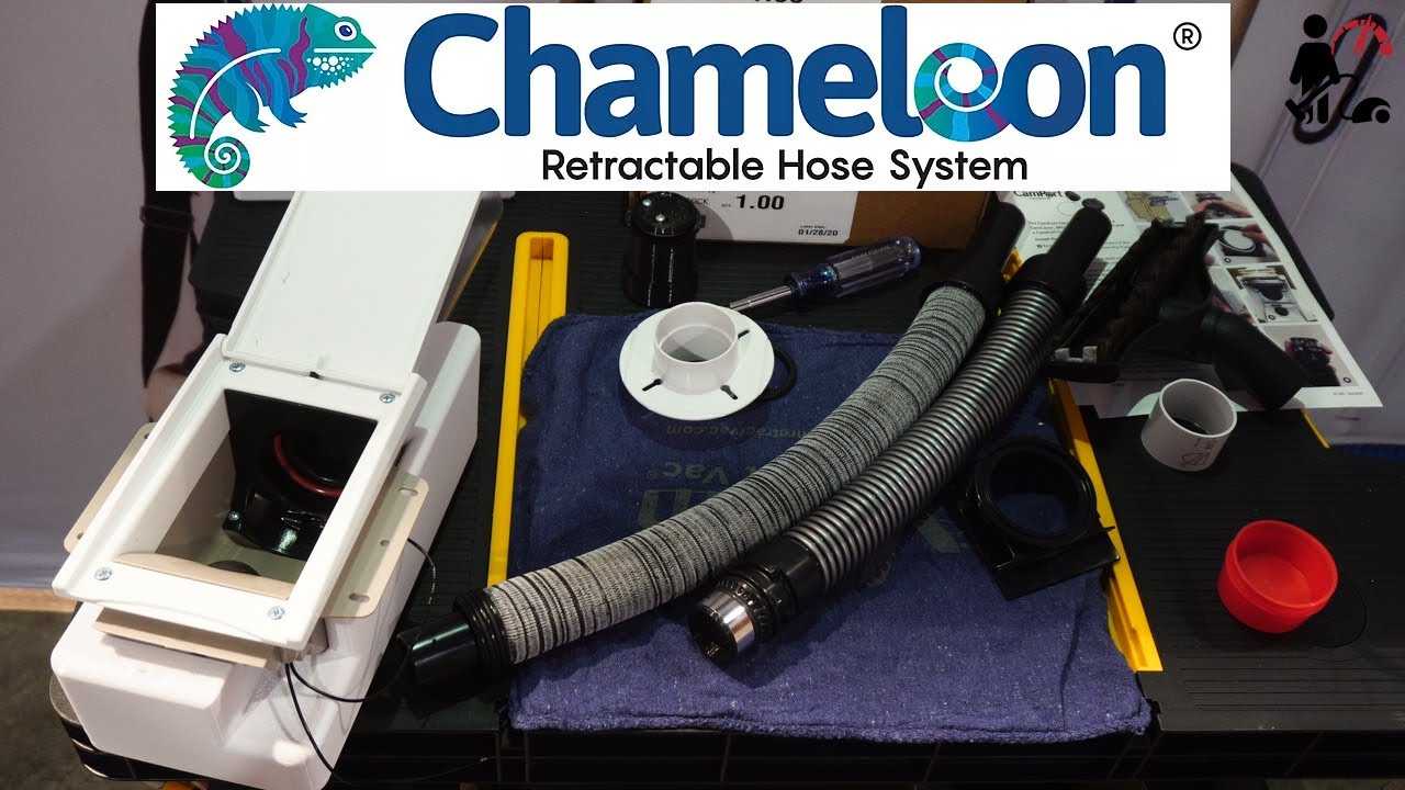 Chameleon Retractable Hose Central Vacuum System H P Products VDTA YouTube Chameleon Retractable Hose Central Vacuum System H P Products VDTA YouTube