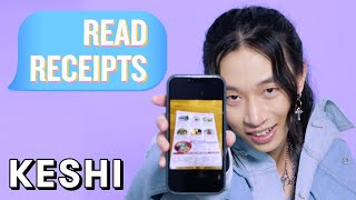 Keshi Reveals How Many People He's Kissed, Biggest Insecurity, and MORE! | Read Receipts | Seventeen