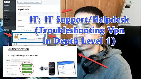 IT: Support/Helpdesk (Troubleshooting Cisco Vpn In Depth Level1)