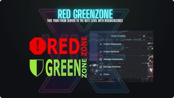 GreenZone & RedZone Creator Script FiveM - NEW UPDATE 2.0.0