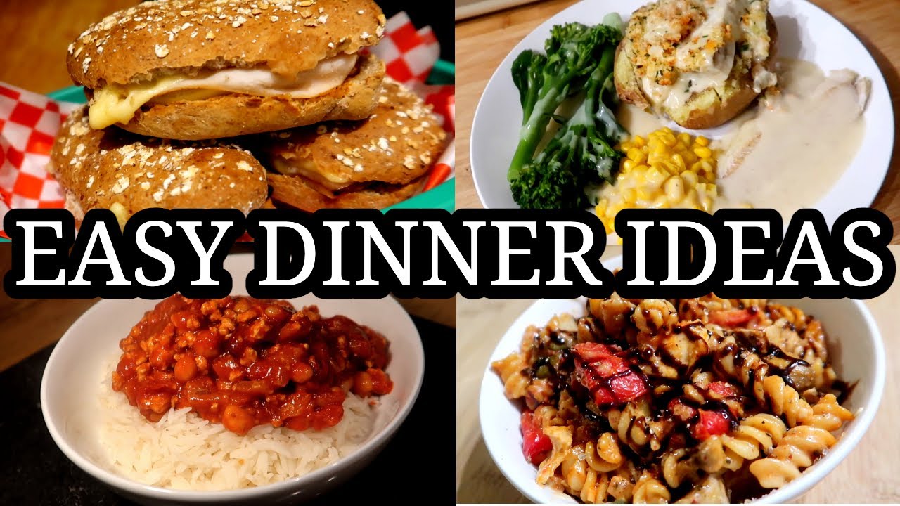 EASY FAMILY DINNER IDEAS ~ MEALS OF THE WEEK š - YouTube