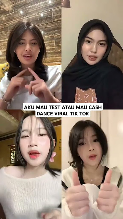 AKU MAU TEST ATAU MAU CASH DANCE VIRAL TIK TOK #djtiktok #djviraltiktok #dancetiktok #fyptiktok