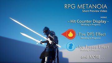 W.I.P #9 RPG Metanoia Chronicles Short Preview [ Timer Ability Effect ] UE4