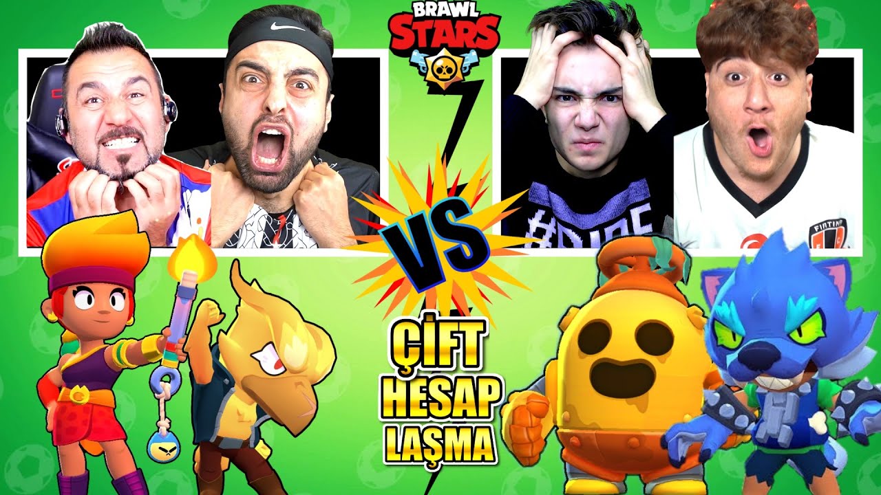 SESEGEL ve ÜMİDİ VS FURKAN ve EMJAN ! BRAWL STARS ÇİFT TURNUVA EKİP !