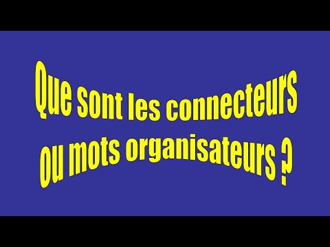 Les connecteurs logiques spatiaux temporelles