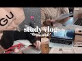 【study vlog】授業以外の平日と休日を集めたら課題風景だらけになりました📚｜大学生の日常