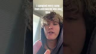check out the video on my page!!! sneak peek at the end too, beat up on soundcloud #astroworld