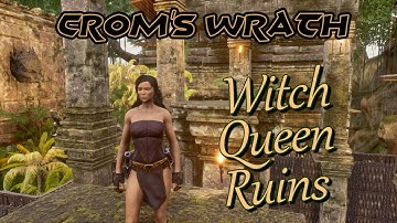 Epic Jumping Puzzle without double jump. Witch Queen Ruins dungeon. Conan Exiles