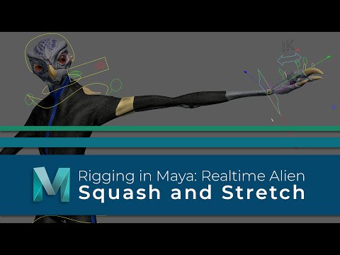 #RiggingInMaya | Part 18 | Squash & Stretch