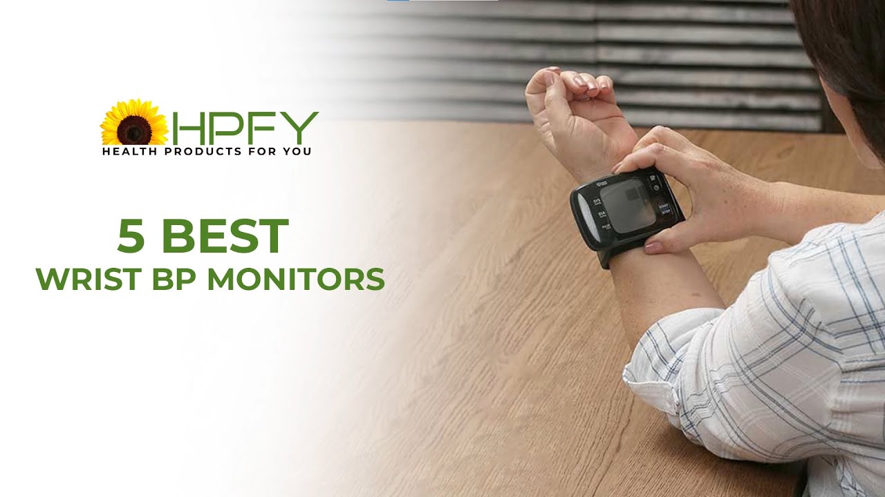 Automatic Wrist Blood Pressure Monitor with Smart Measure Technology