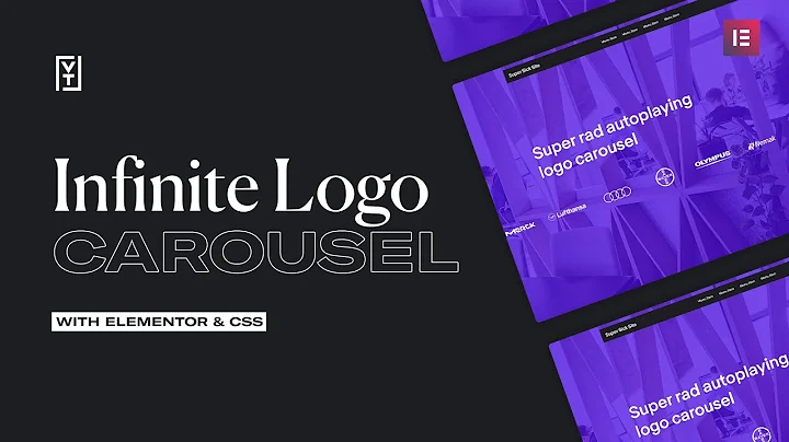 Create a Smooth Infinite Loop Image Carousel with Elementor Pro